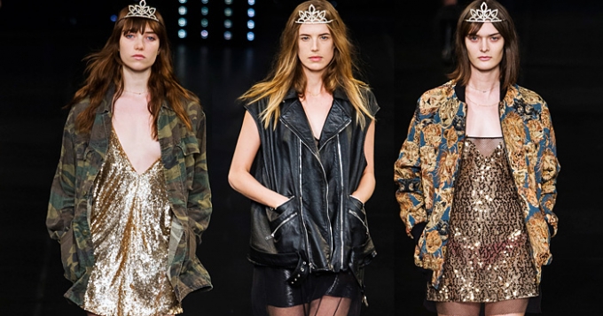 Обзор Buro 24/7: Saint Laurent, весна-лето 2016