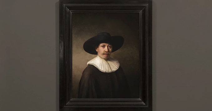 В Амстердаме впервые показали новый портрет Рембрандта