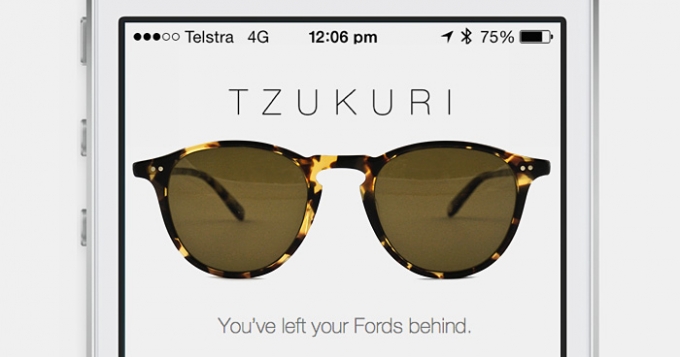 Cолнцезащитные очки Tzukuri с радиомаячком iBeacon