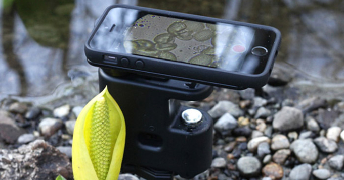 MicrobeScope: первый в мире микроскоп для iPhone