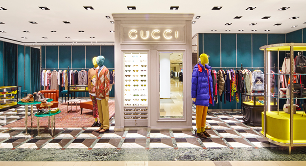 В ЦУМе открылся обновленный мужской корнер Gucci
