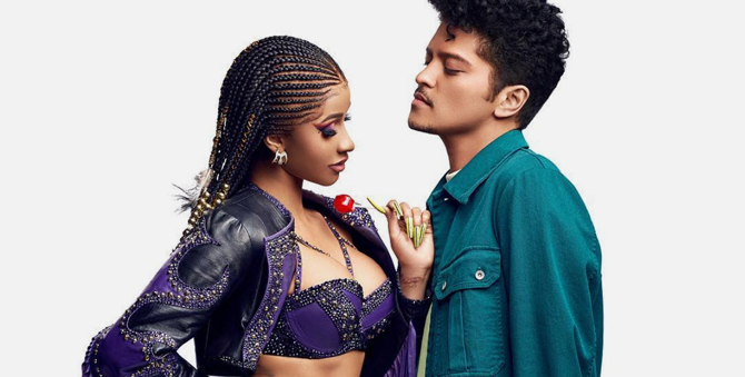 Cardi B и Бруно Марс выпустили совместный трек «Please Me»