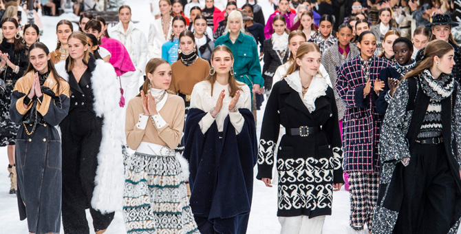 Chanel, коллекция осень-зима 2019