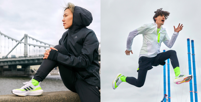 Александр Гудков и Катя Адушкина снялись в кампании кроссовок adidas Ultraboost 21