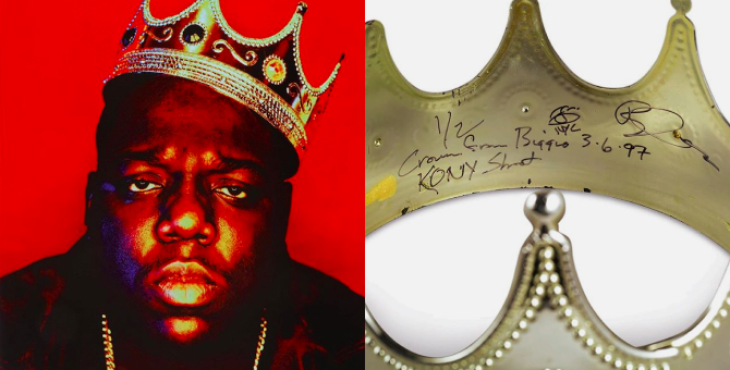 Корону рэпера Notorious B.I.G. продадут на аукционе Sotheby’s