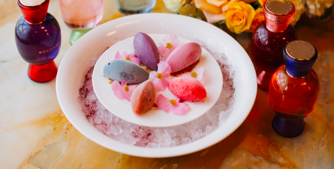 В BURO.TSUM появится десерт по мотивам ароматов Allegra от Bvlgari