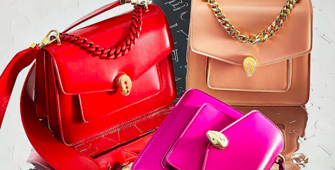 Bvlgari представил летние сумки и солнцезащитные очки