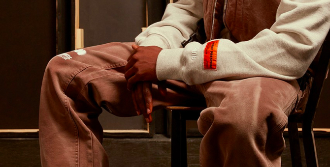 Херон Престон сделал коллаборацию с производителем стройтехники Caterpillar