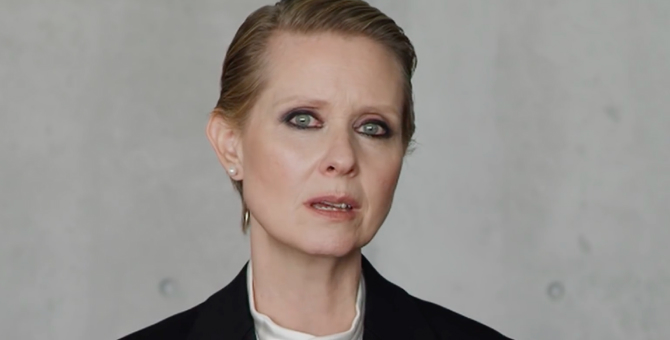 Синтия Никсон снялась в феминистском видео для журнала Girls.Girls.Girls