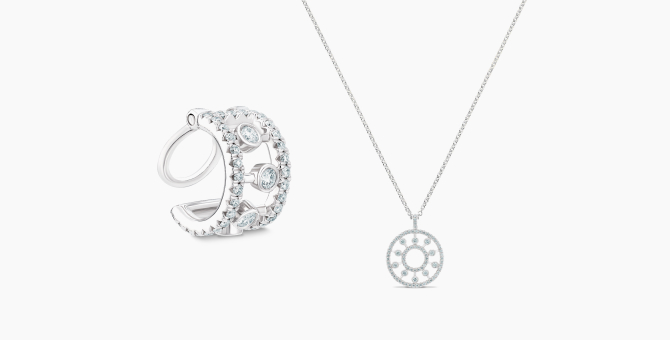 De Beers представил новые украшения из коллекции Dewdrop