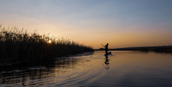 De Beers и National Geographic займутся защитой африканской реки Окаванго