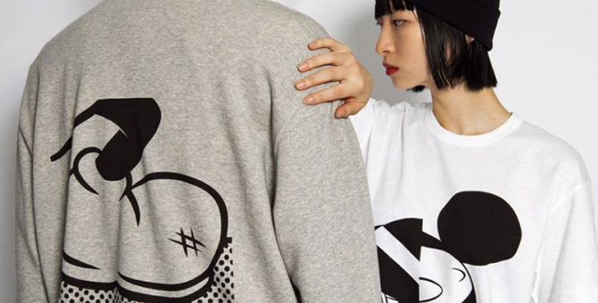 Comme des Garçons сделал капсульную коллаборацию с Disney
