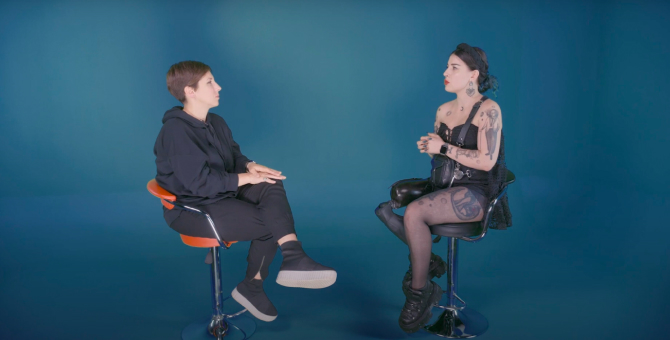 Катерина Гордеева взяла интервью у модели с протезом Сэмми Джабраиль