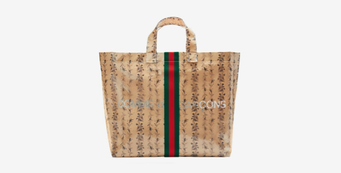 Gucci и Comme des Garçons выпустили еще одну коллаборацию