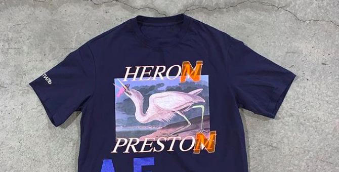 Херон Престон поразмышлял о фейке и оригинале в коллекции футболок