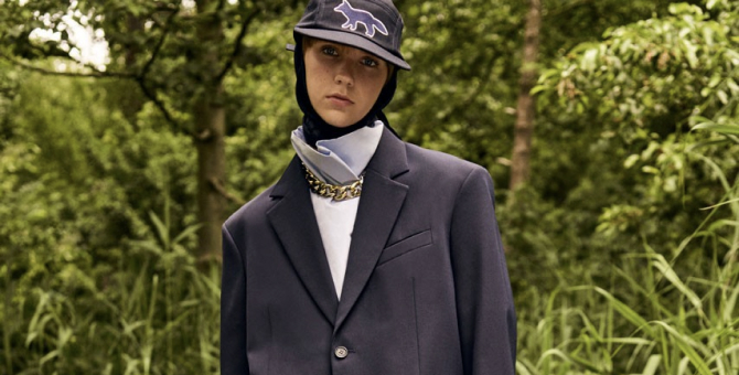 Maison Kitsuné представил новую весенне-летнюю коллекцию в аутдор-эстетике