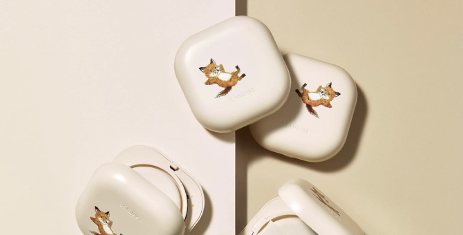 Maison Kitsuné выпустил бьюти-коллаборацию с брендом Laneige