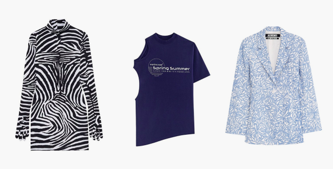 В «КМ20» стартовала распродажа с вещами Off-White, Raf Simons и Jacquemus