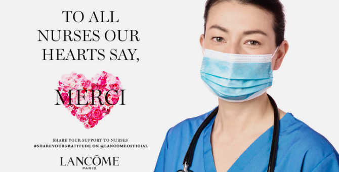 Lancôme запустил кампанию в честь международного Дня медицинской сестры
