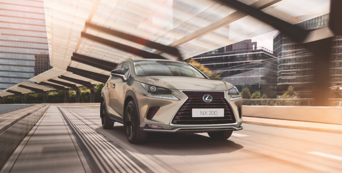 Lexus представил новый кроссовер NX 200 AWD Black Vision