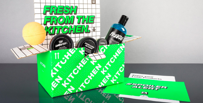 Lush запустил ежемесячную подписку на косметику