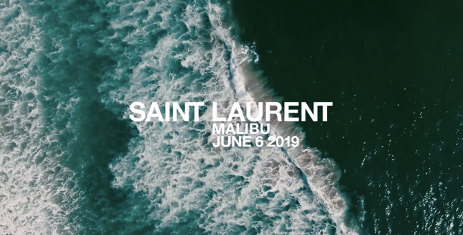 Стали известны точные место и дата показа новой мужской коллекции Saint Laurent