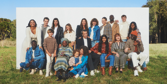 В новой кампании Mango снялись реальные семьи