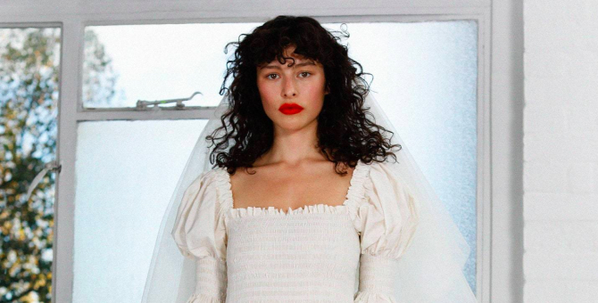 Молли Годдард запустила свадебную линию