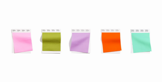 Pantone показал палитру Лондонской недели моды сезона весна-лето 2021