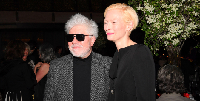 Педро Альмодовар работает над короткометражкой с Тильдой Суинтон