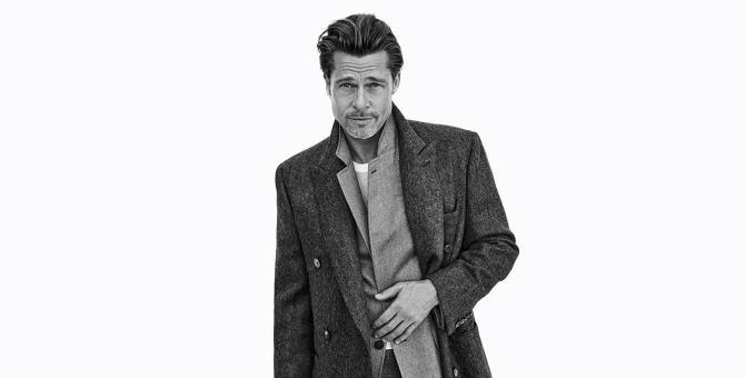 Brioni показал видео из осенне-зимней кампании с Брэдом Питтом