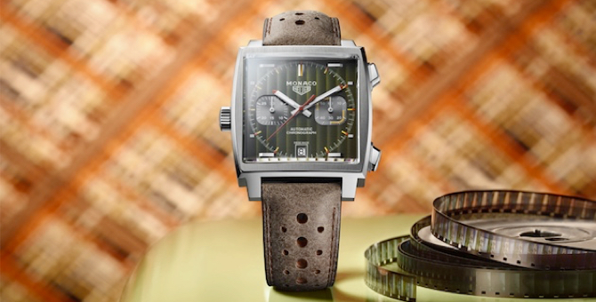 TAG Heuer отпразднует юбилей часов Monaco пятью коллекционными моделями