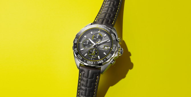 TAG Heuer посвятил новые часы автогонщику Айртону Сенне