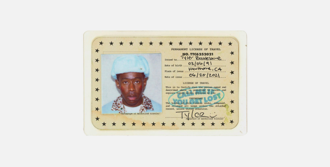 Tyler, the Creator предлагает фанатам создать собственные ID с обложки «Call Me If You Get Lost»