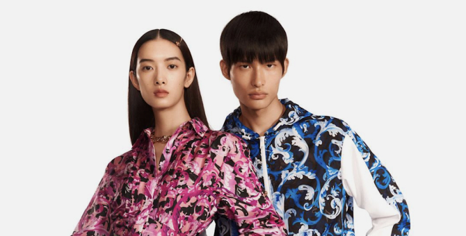 Versace представил капсулу ко Дню всех влюбленных в Китае