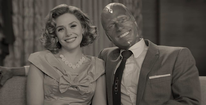 Вышел трейлер супергеройского сериала «Ванда / Вижен» с Элизабет Олсен