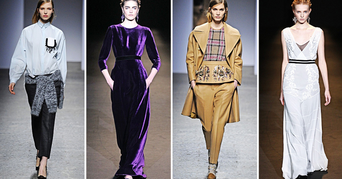 1-й день недели моды в Милане: Alberta Ferretti и No.21
