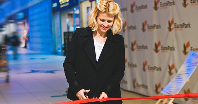 Полина Киценко открыла Podium market в МТК \"ЕвроПарк\"