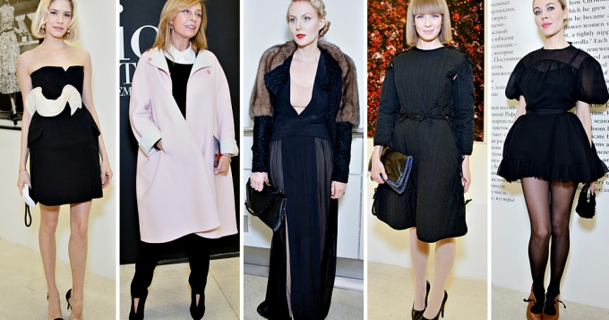 Прием Dior Couture c Патриком Демаршелье