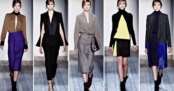 Обзор Buro 24/7: Victoria Beckham, осень-зима 2013/14