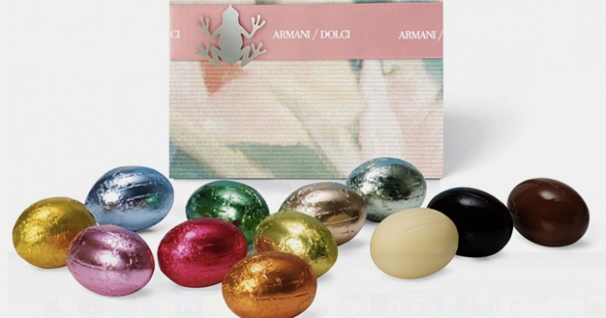 Пасхальные сладости Armani/Dolci