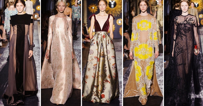 Обзор Buro 24/7: Valentino Couture, осень-зима 2013/14