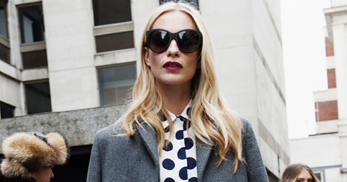 Неделя моды в Лондоне A/W 2014: street style. Часть II