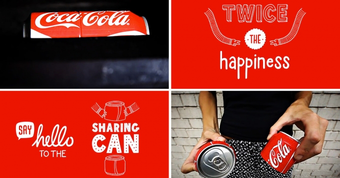 Модификация металлической банки Coca-Cola