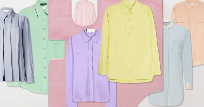 Рубашки пастельных цветов: 15 лучших