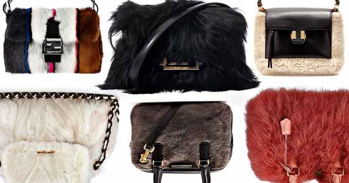 Меховые сумки: 10 лучших