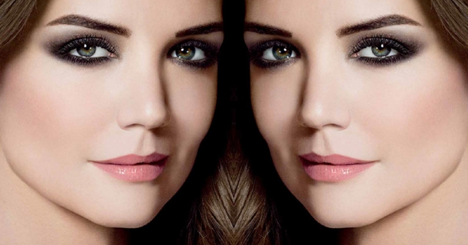 Кэти Холмс в рекламе новых теней Bobbi Brown