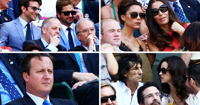 Гости финала Уимблдона 2013