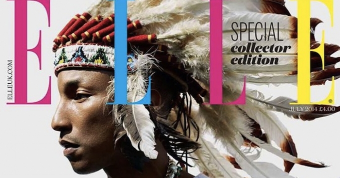 Фаррелл Уильямс на обложке ELLE