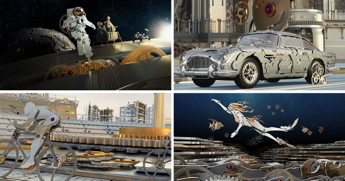 Новая рекламная кампания Omega